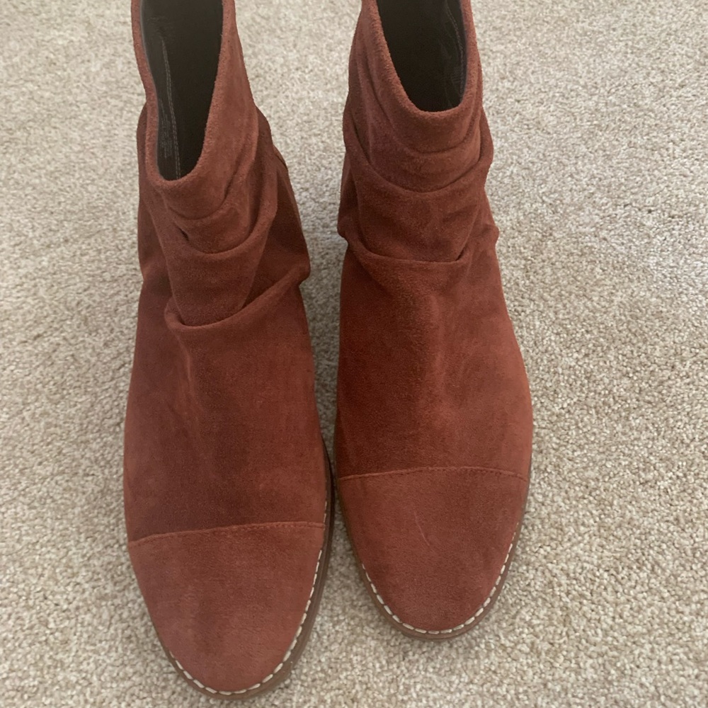 Suede cole haan boots